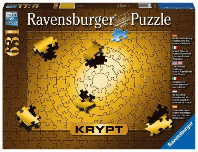 Puzzle Ravensburger Krypt Auriu 631 Piese