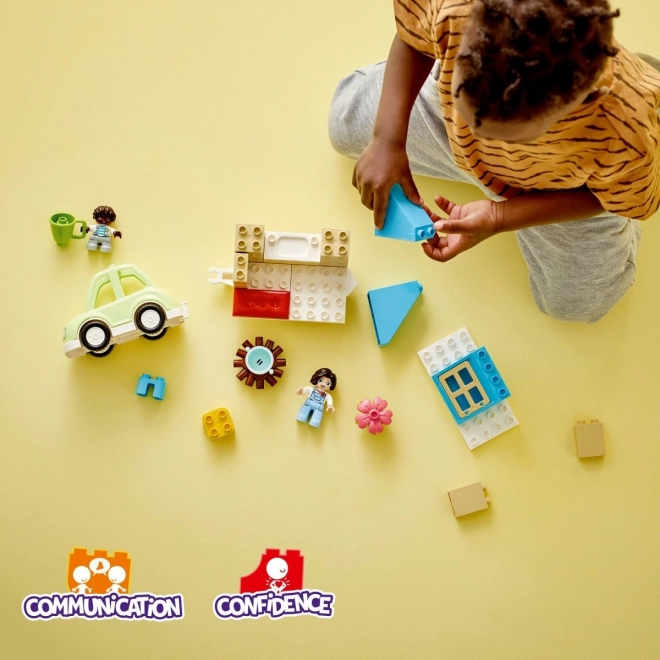 Lego Duplo Oraș casă de familie pe roți