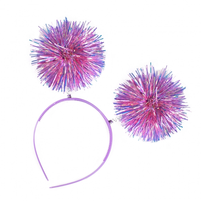 Bentita carnaval cu pom-pom
