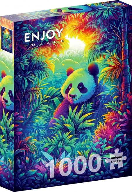 Puzzle colțul panda 1000 de piese