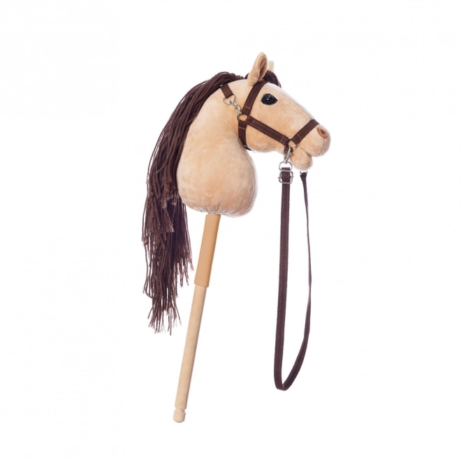 Cal pe băț Hobby Horse bej