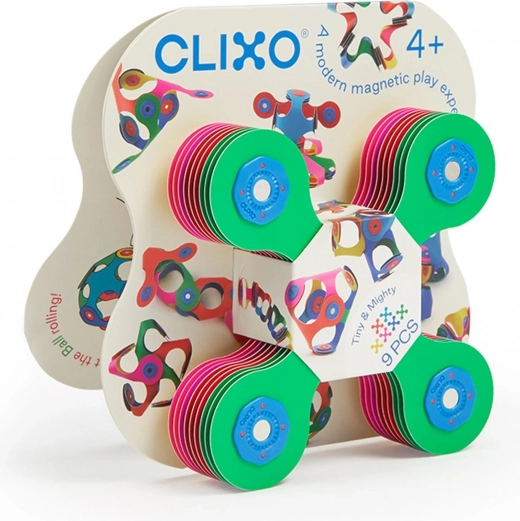Stavea magnetică pentru copii Clixo Tiny & Mighty