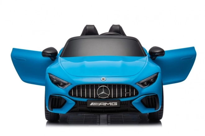 Mașină electrică Mercedes AMG SL63 albastru lacuit