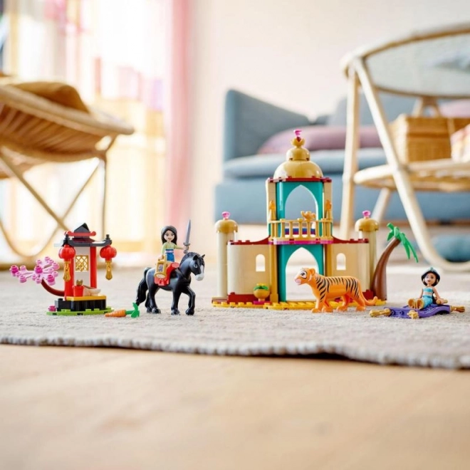 LEGO Disney 43208 Aventurile lui Jasmine și Mulan