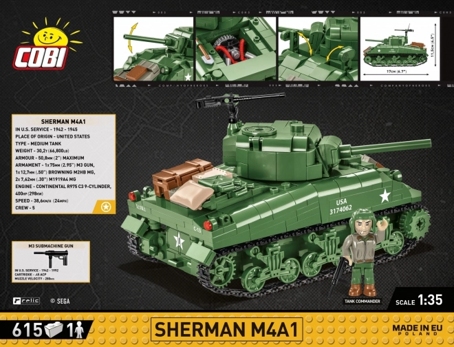 Tanc Sherman M4A1 COBI