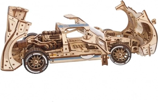 Puzzle mecanic 3D din lemn Ugears Endurance Racer