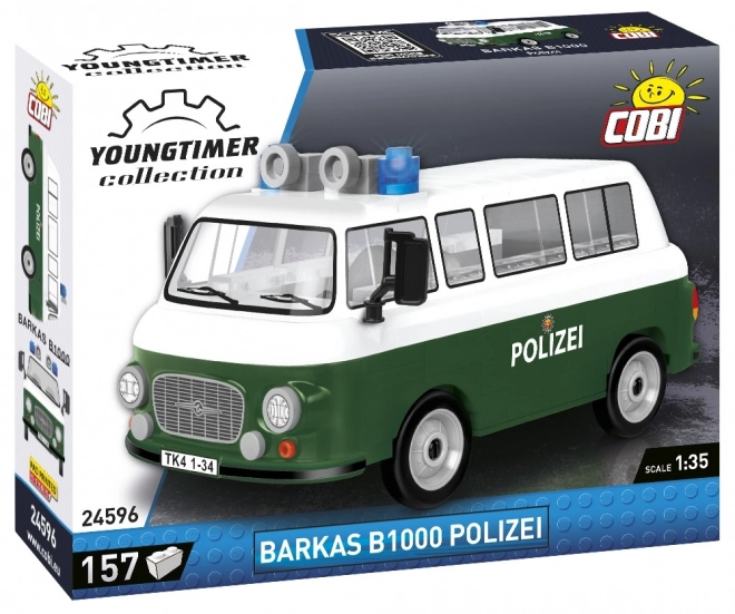 Model COBI Barkas B1000 poliție la scară 1:35