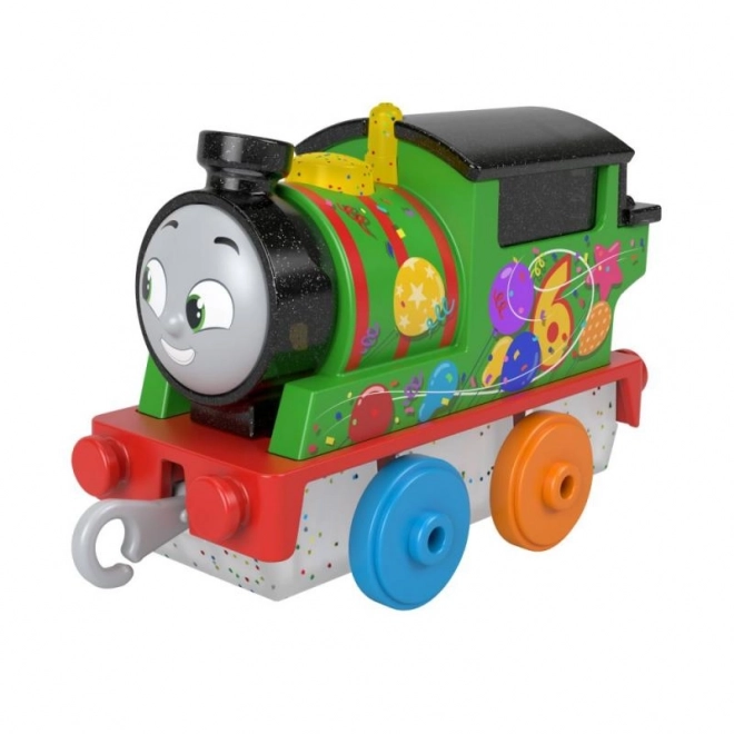 Locomotivă metalică de jucărie Fisher-Price – Sandy Accelerația Feroviară