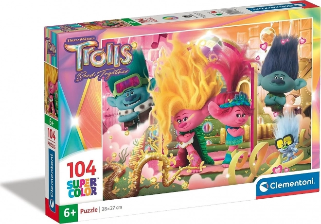 Puzzle trollii supercolor 104 piese