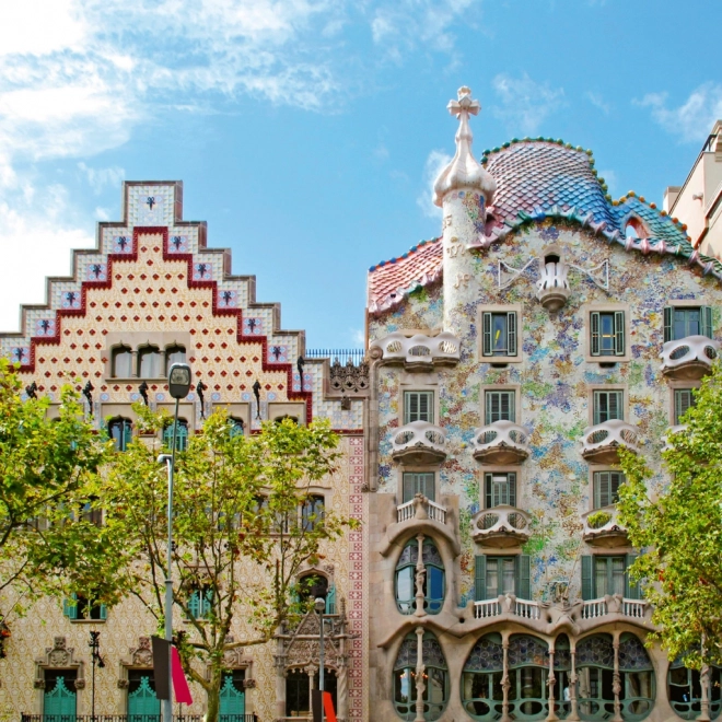 Calendar de notițe Barcelona 2026, 30 x 30 cm