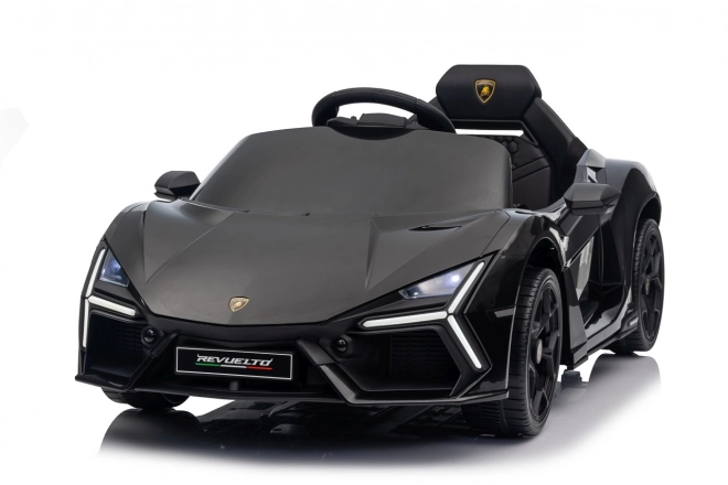 Mașinuță electrică pentru copii Lamborghini Revuelto negru