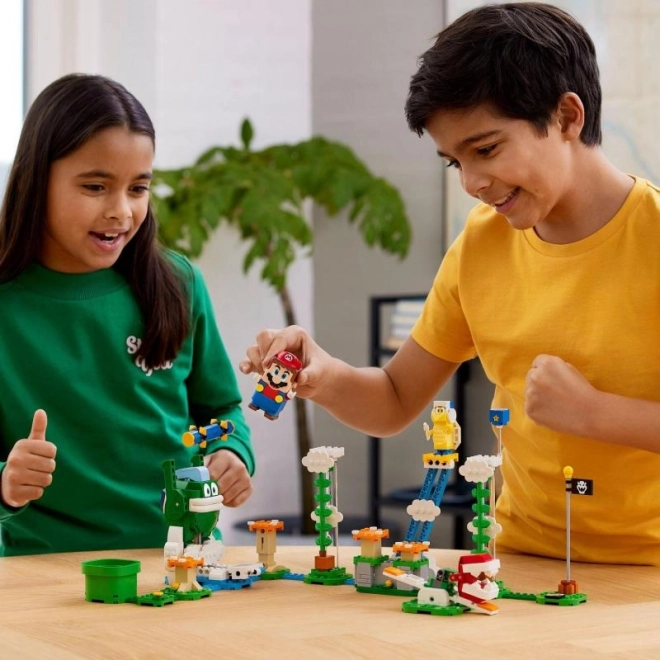 Provocarea super mario pe nori cu big spike - set de extindere