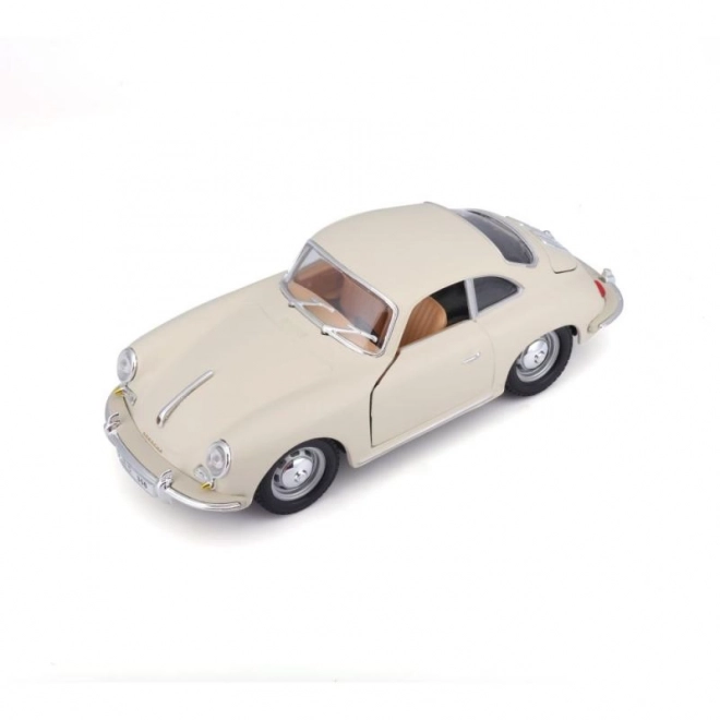 Mașină de colecție Porsche 356B Coupe 1961 Ivory la scară 1:24 de la Bburago