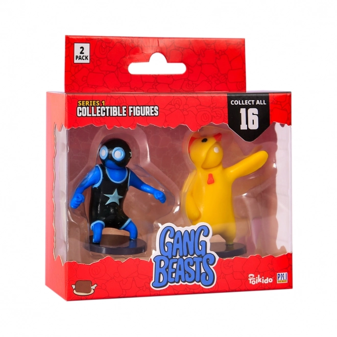 Figurine Gang Beasts, pachet de 2, seria 1