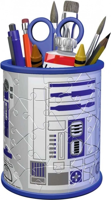 Puzzle 3D Suport Creioane Star Wars R2D2 Ravensburger