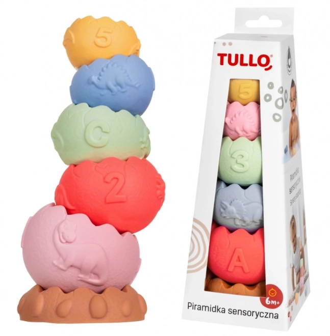 Piramida senzorială pastel Tullo