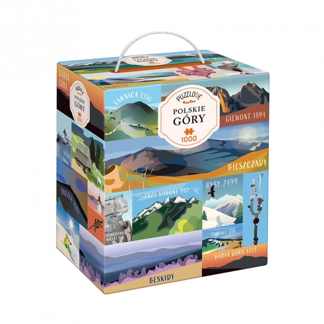 Puzzle Puzzlove Munții Poloniei 1000 de piese