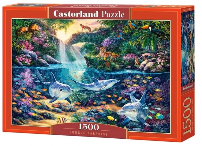 Puzzle Jungle Paradise de 1500 de piese