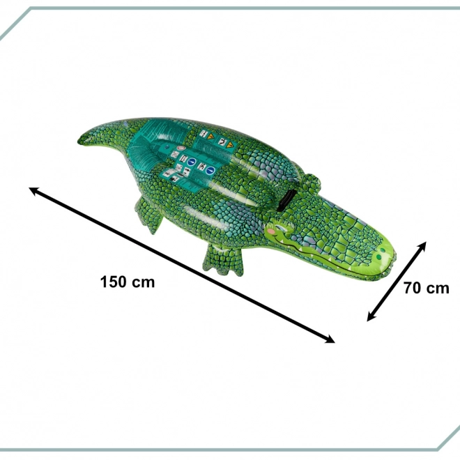 Saltea gonflabilă crocodil pentru înot Bestway