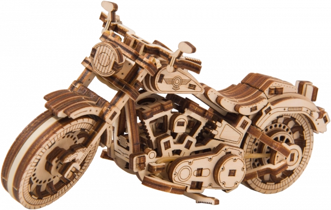 puzzle 3D motocicletă Cruiser V-Twin din lemn