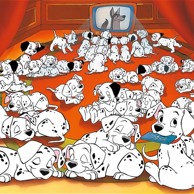 Puzzle Trefl Disney: 101 Dalmațieni 600 piese