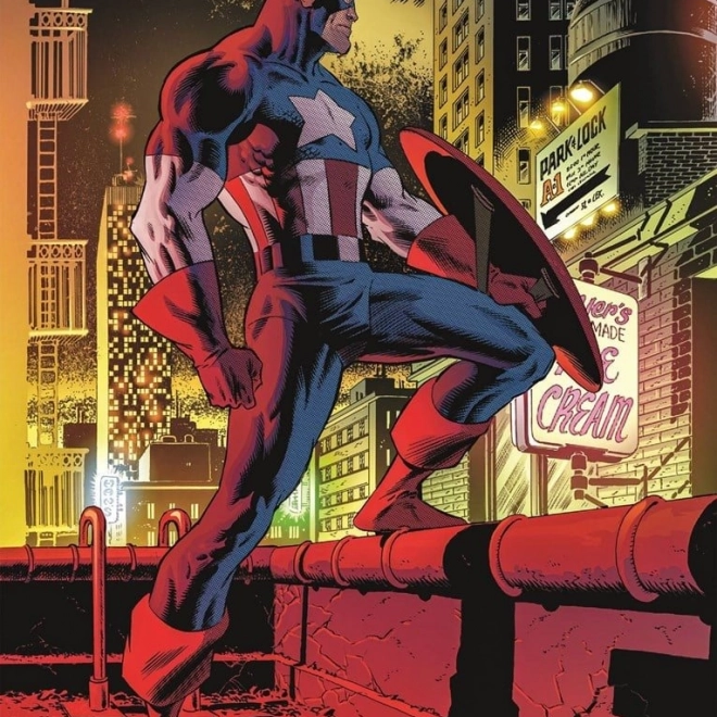 Puzzle Clementoni Marvel: Căpitanul America 1000 de piese