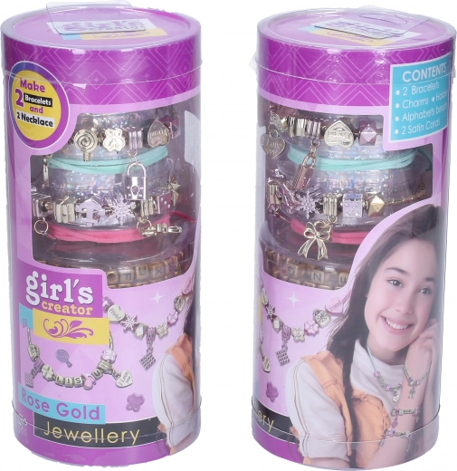 Pandantive rose gold și litere