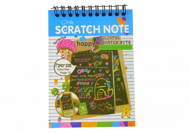 Notes magic raschetabil pentru copii albastru