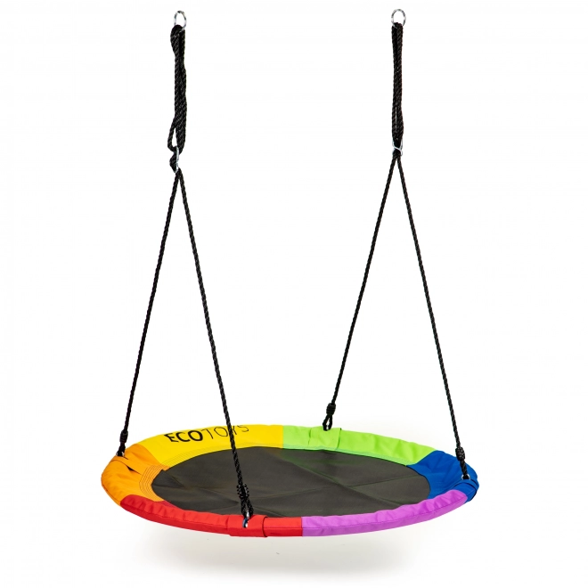 Leagăn de grădină cuib de barză 100cm ECOTOYS Multicolor