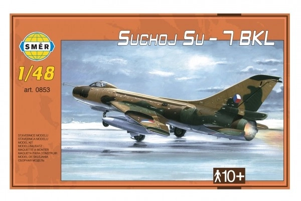 model de avion Suchoi SU-7 BKL la scară 1:48