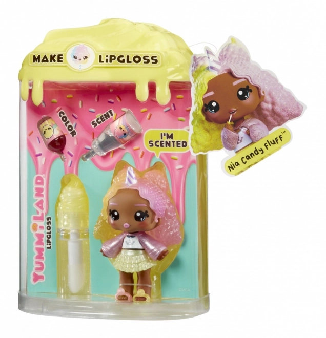 Yummiland lip gloss seria 2 cu aromă de vată pe băț