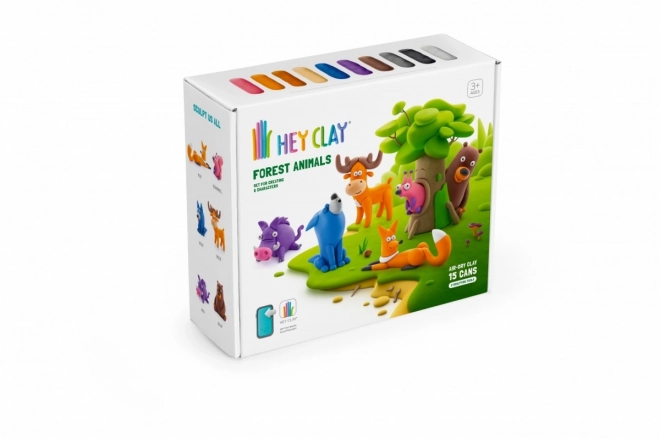 Set Hey Clay Animale din Pădure