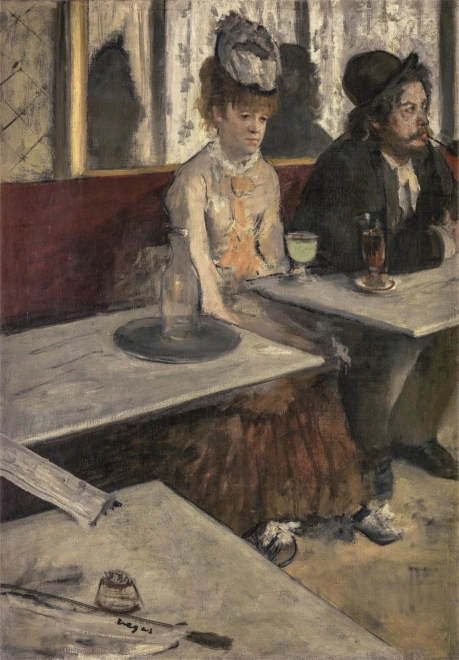 Puzzle 1000 Piese - Degas, Dans Un Café