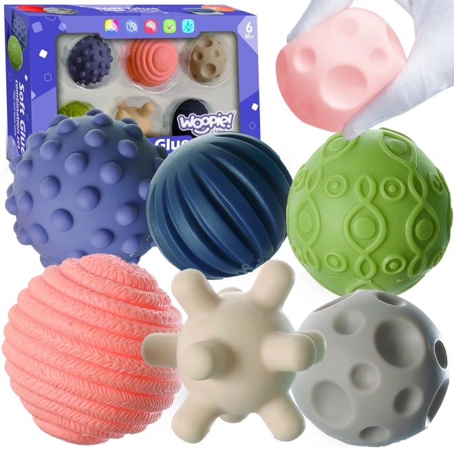 Woopie set cuburi senzoriale pentru copii