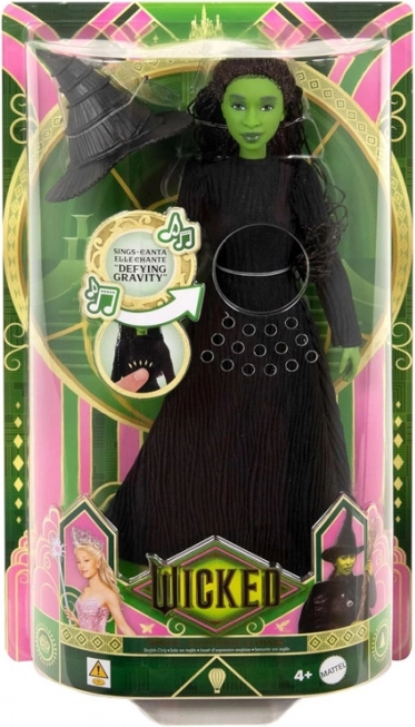 Mattel păpușa cântăreață Elphaba din filmul Wicked - Sfidează Gravitația