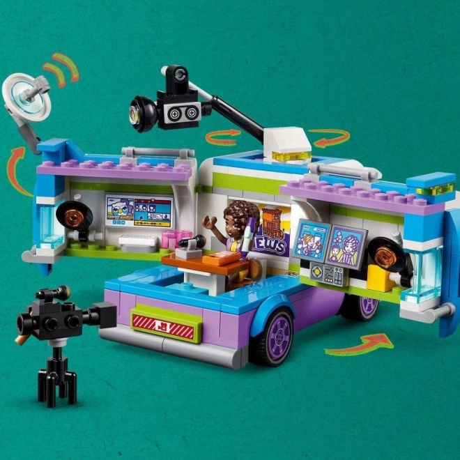 Camionul jurnalist LEGO Friends