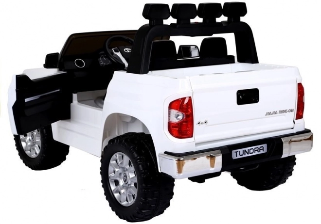 Toyota Tundra mașină pe baterii pentru copii albă