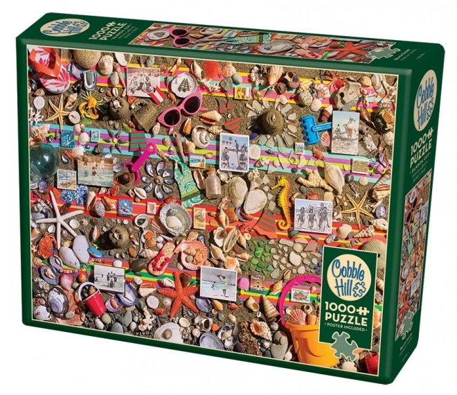 Puzzle Scena de plajă 1000 piese COBBLE HILL