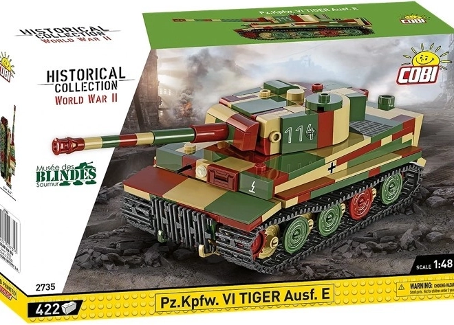 Model tanc Pz.Kpfw. VI Tiger Ausf. E 1:48