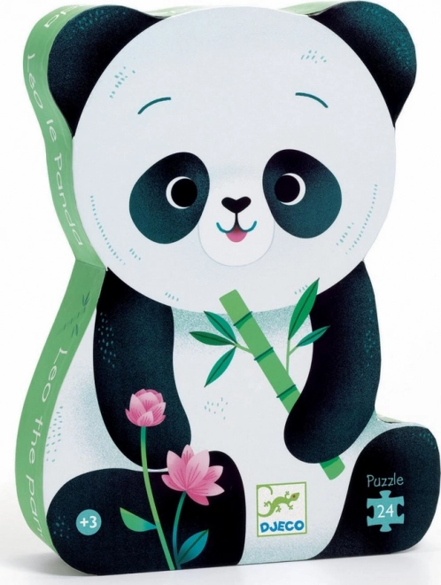 Puzzle Panda DJECO 24 piese