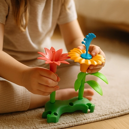 Construcție creativă de flori