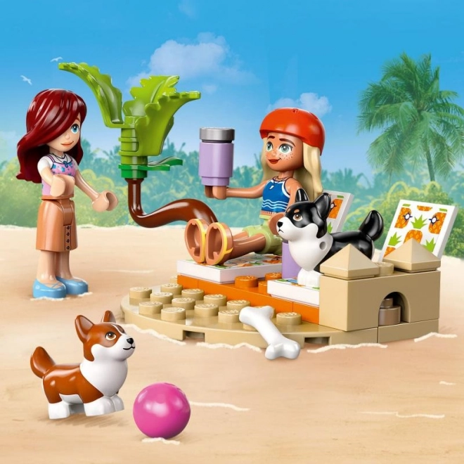Lego Friends aventura cu câini surferi și scuter