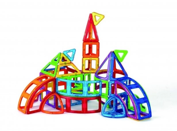 set creativ de construcție MAGFORMERS cu 90 de piese