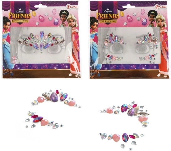 Pietricele decorative pentru față Prințesă