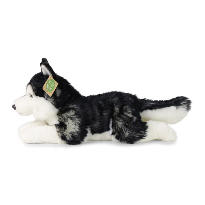 Câine Husky din pluș eco-friendly 36 cm