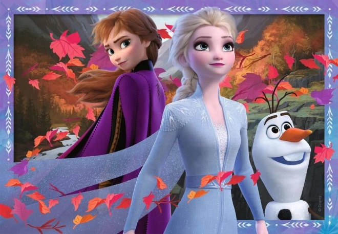 puzzle 2x24 piese Disney Frozen 2