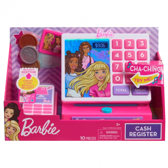 Casa de marcat Barbie pentru micii comercianți
