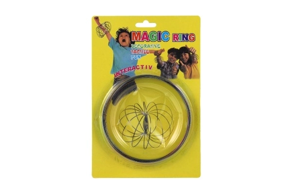 Spirală interactivă metalică Flow Magic Ring