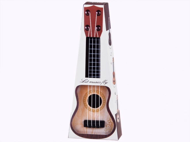 Mini chitara pentru copii Ukulele – crem