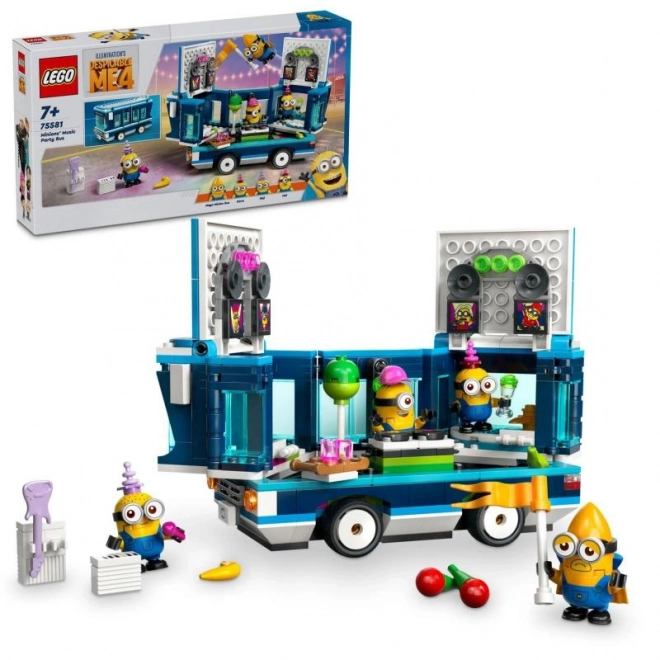 autobuzul de petrecere al minionilor LEGO